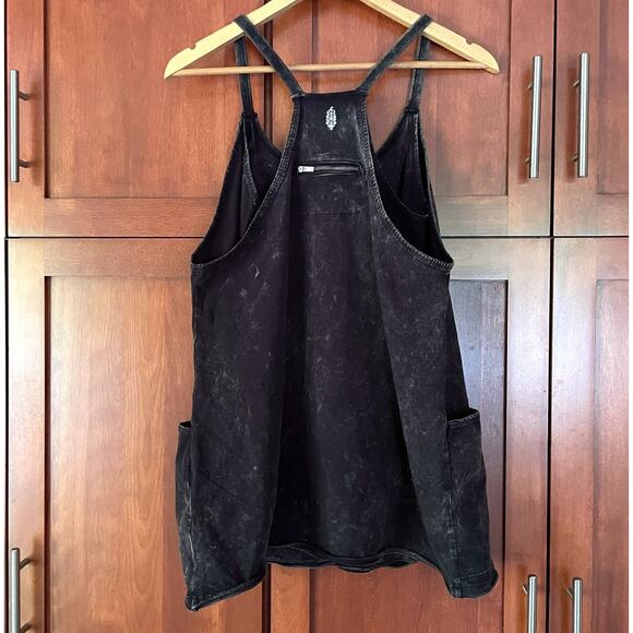 Free People Movement Hot Shot Mini Dress Built In Shorts Black Size XS - Picture 6 of 11